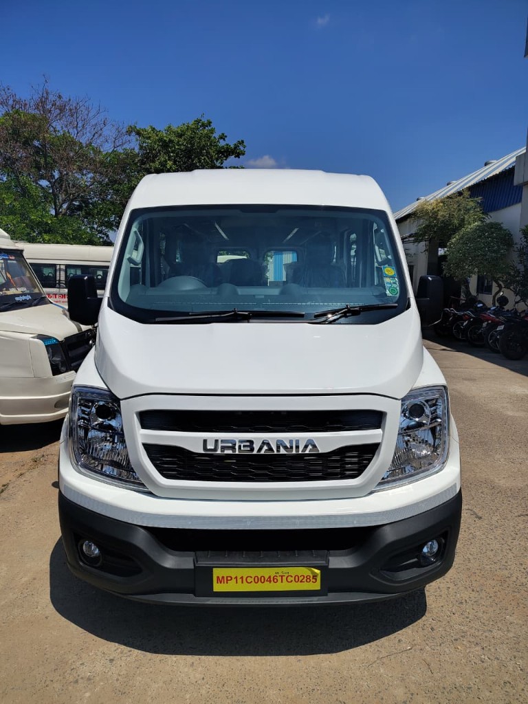 White Force Urbania passenger van front view
